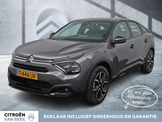 Grijsplatinum grey Gebruikt 2023 Citroën e-C4 Feel SUV | € 18.900 (Eerlijke prijs) - Afbeelding 1/4