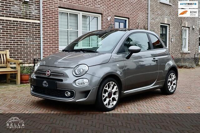 Grijs Occasion 2021 Fiat 500 Sport Hatchback | € 12.950 (Eerlijke prijs) - Afbeelding 1/4