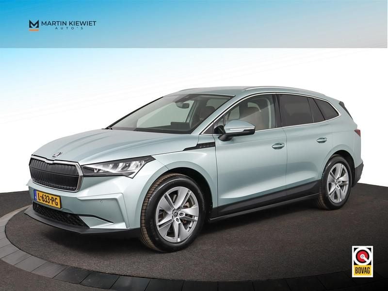 Grijs Gebruikt 2021 Skoda Enyaq iV SUV | € 21.999 (Eerlijke prijs) - Afbeelding 1/4
