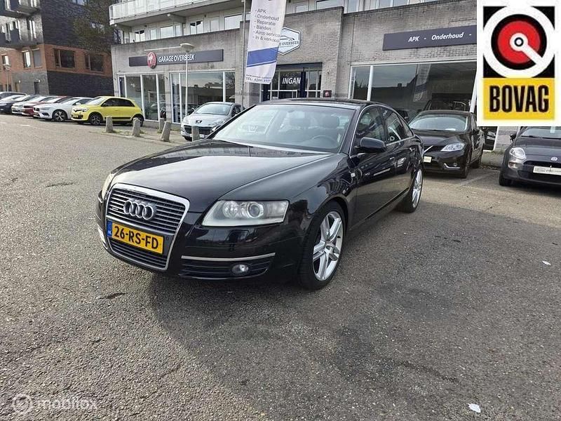 Zwart Gebruikt 2005 Audi A6 Sedan | € 3.950 (Eerlijke prijs) - Afbeelding 1/4