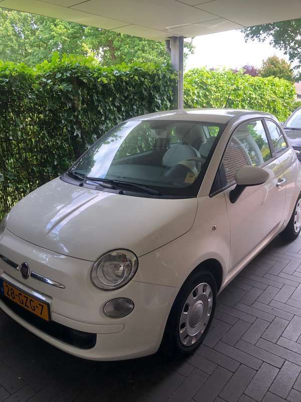 Wit Gebruikt 2008 Fiat 500 Pop Hatchback | € 3.500 (Goede deal) - Afbeelding 1/1