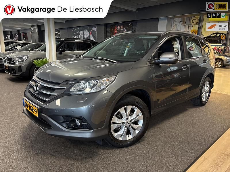 Grijs, metallic lak Occasion 2013 Honda CR-V Elegance SUV | € 13.450 (Eerlijke prijs) - Afbeelding 1/4