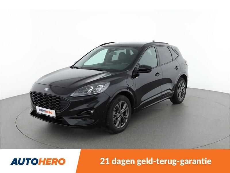 Zwart (metallic) Gebruikt 2021 Ford Kuga ST-Line X SUV | € 22.949 - Afbeelding 1/4