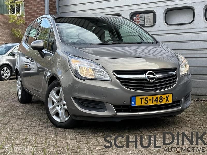 Bruin Gebruikt 2014 Opel Meriva Cosmo MPV | € 5.950 (Goede deal) - Afbeelding 1/4