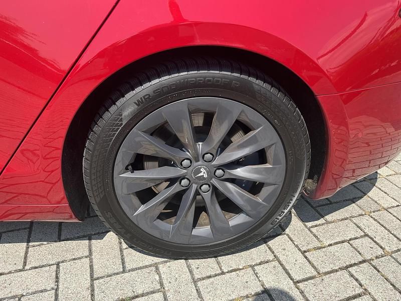 Occasion Tesla Model S 350 kW (476 PK) 2018 Rood Hatchback