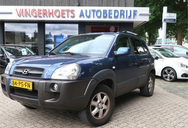 Blauw Gebruikt 2004 Hyundai Tucson SUV | € 4.500 (Iets duurder) - Afbeelding 1/4