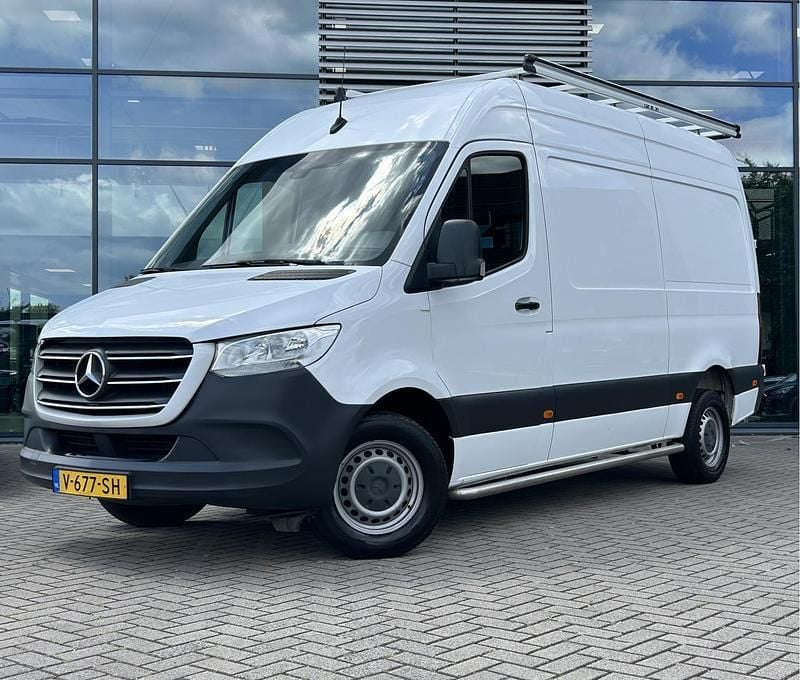 Wit Gebruikt 2018 Mercedes Sprinter Van | € 19.900 (Super prijs) - Afbeelding 1/4