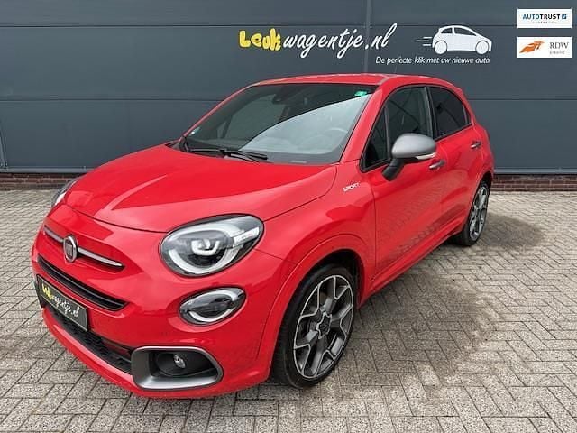 Rood Gebruikt 2020 Fiat 500X Sport SUV | € 20.940 (Eerlijke prijs) - Afbeelding 1/4
