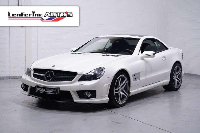 Wit Gebruikt 2009 Mercedes SL63 AMG AMG Cabriolet | € 42.450 - Afbeelding 1/4