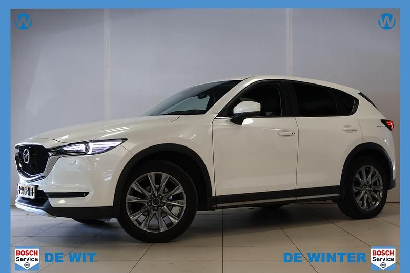 Wit Gebruikt 2020 Mazda CX-5 Style SUV | € 25.745 (Eerlijke prijs) - Afbeelding 1/4