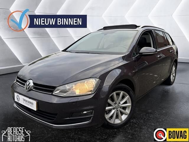 Grijs Gebruikt 2015 VW Golf VII LOUNGE Stationwagen | € 7.990 (Super prijs) - Afbeelding 1/4