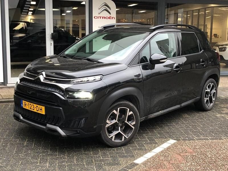 Zwart Gebruikt 2022 Citroën C3 Aircross Shine SUV | € 19.940 (Eerlijke prijs) - Afbeelding 1/4