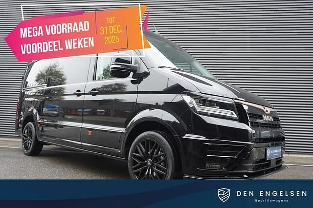 Zwart (parellak) Occasion 2024 MAN TGE Van | € 57.445 - Afbeelding 1/4