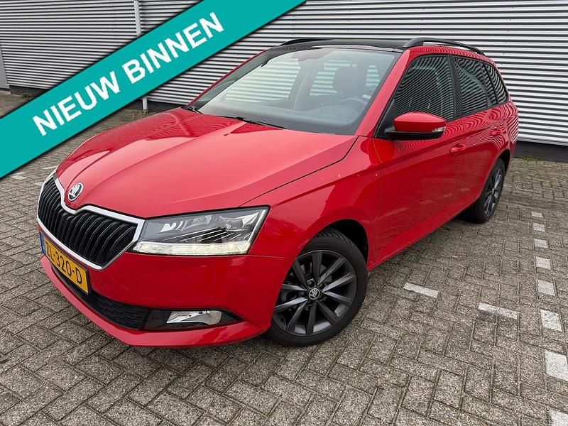 Rood Gebruikt 2019 Skoda Fabia Business Line Stationwagen | € 11.888 (Eerlijke prijs) - Afbeelding 1/4