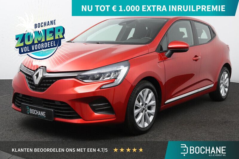 Rood Gebruikt 2020 Renault Clio V Zen Hatchback | € 13.695 (Eerlijke prijs) - Afbeelding 1/4