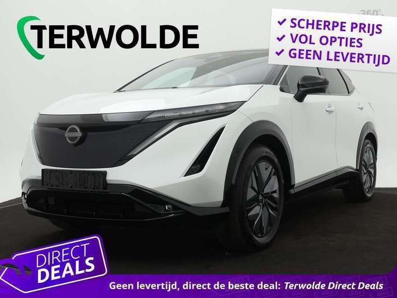 Wit Gebruikt 2023 Nissan Ariya Advance SUV | € 38.450 (Eerlijke prijs) - Afbeelding 1/3
