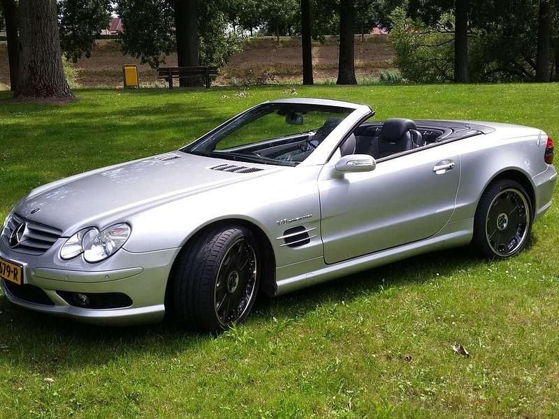 Grijs Gebruikt 2004 Mercedes SL55 AMG AMG Cabriolet | € 28.500 - Afbeelding 1/4