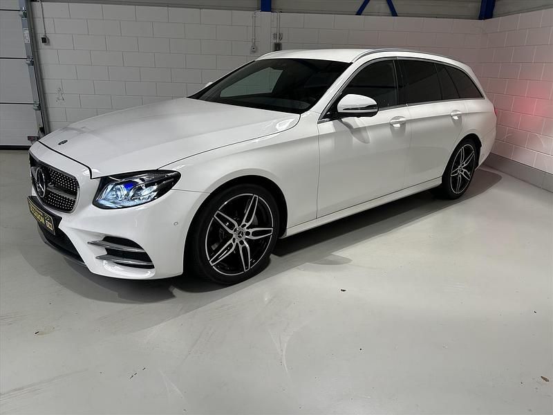 Occasion Mercedes E200 AMG line 184 PK (135 kW) 2017 Wit Stationwagen