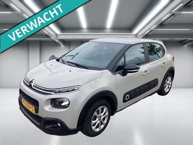 Grijs Gebruikt 2019 Citroën C3 Feel Hatchback | € 10.995 (Eerlijke prijs) - Afbeelding 1/4