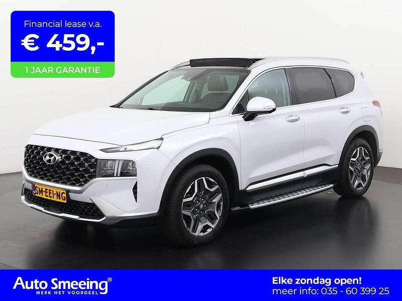 Wit Gebruikt 2022 Hyundai Santa Fe Premium SUV | € 36.695 (Eerlijke prijs) - Afbeelding 1/4