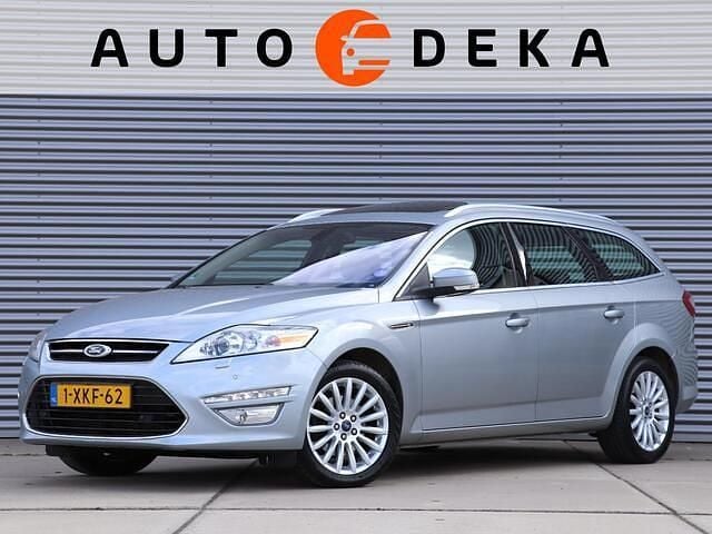 Grijs, metallic lak Gebruikt 2014 Ford Mondeo Platinum Stationwagen | € 10.950 (Eerlijke prijs) - Afbeelding 1/4