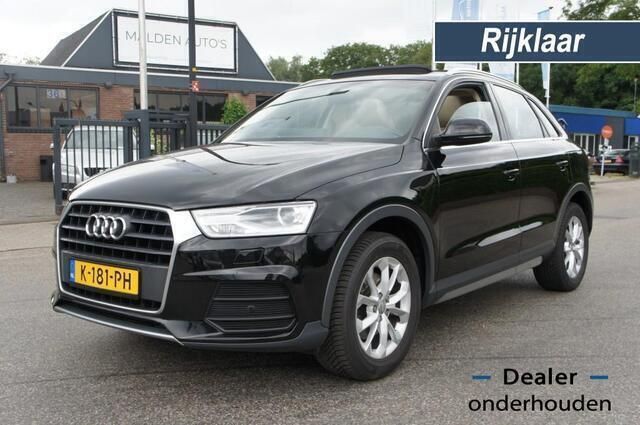 Zwart Gebruikt 2016 Audi Q3 Sport SUV | € 19.950 (Eerlijke prijs) - Afbeelding 1/4