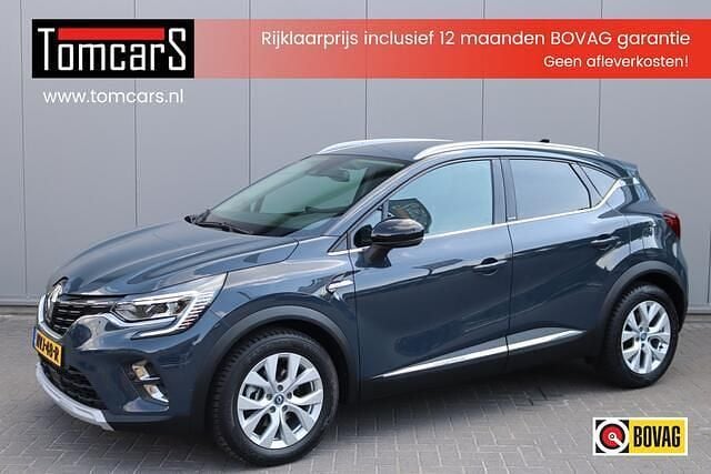 Blauw, metallic lak Gebruikt 2020 Renault Captur Intens SUV | € 20.450 (Eerlijke prijs) - Afbeelding 1/3