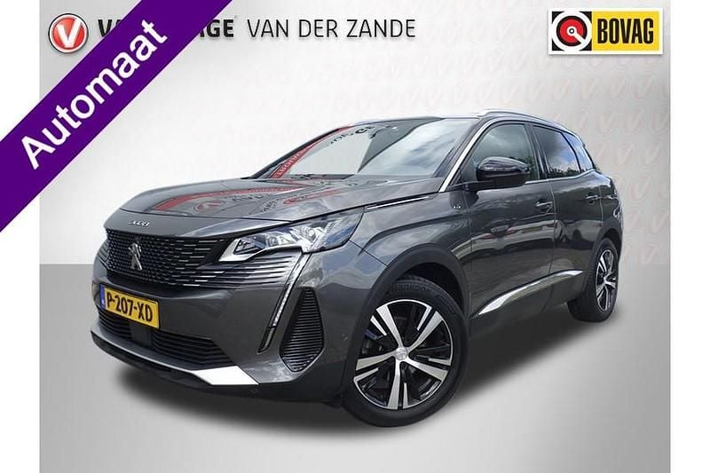 Grijs Gebruikt 2022 Peugeot 3008 GT SUV | € 24.145 (Eerlijke prijs) - Afbeelding 1/4