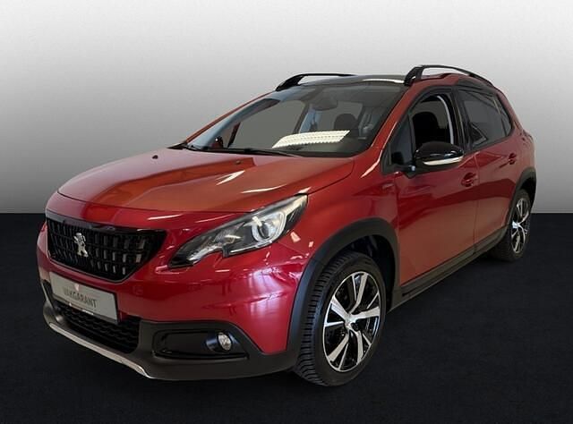 Rood Gebruikt 2016 Peugeot 2008 GT-line SUV | € 10.250 (Goede deal) - Afbeelding 1/4