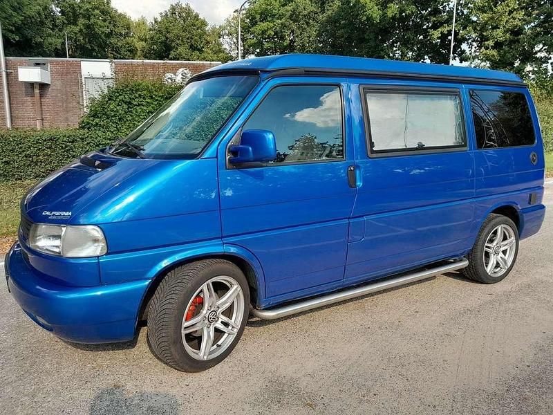 Blauw Gebruikt 2000 VW T4 California Van | € 19.000 - Afbeelding 1/4