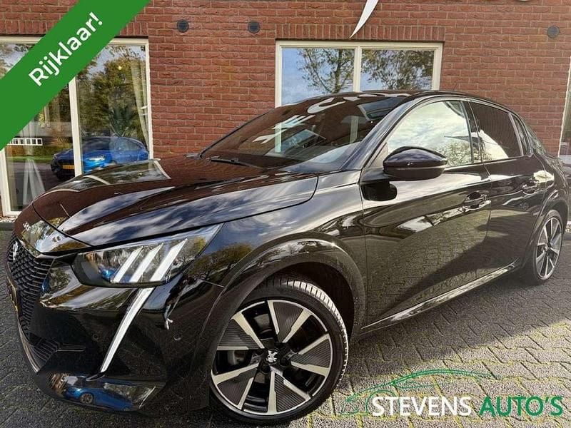 Zwart Gebruikt 2020 Peugeot e-208 GTi Hatchback | € 13.899 (Eerlijke prijs) - Afbeelding 1/4