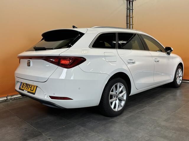Occasion Seat Leon Style 150 PK (110 kW) 2021 Wit Stationwagen
