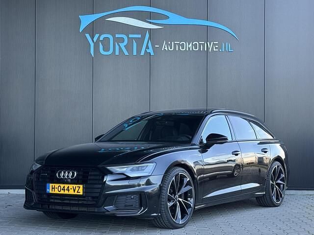 Zwart Occasion 2020 Audi A6 S-Line Stationwagen | € 49.950 (Eerlijke prijs) - Afbeelding 1/4