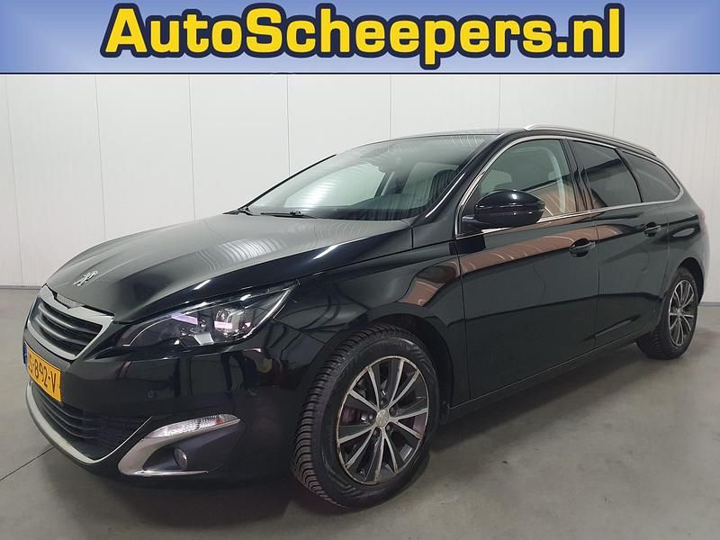 Zwart Occasion 2016 Peugeot 308 Premium Stationwagen | € 10.495 (Iets duurder) - Afbeelding 1/4