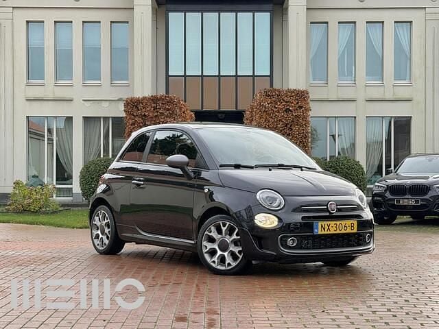 Zwart Gebruikt 2017 Fiat 500 Sport Hatchback | € 11.950 (Goede deal) - Afbeelding 1/4