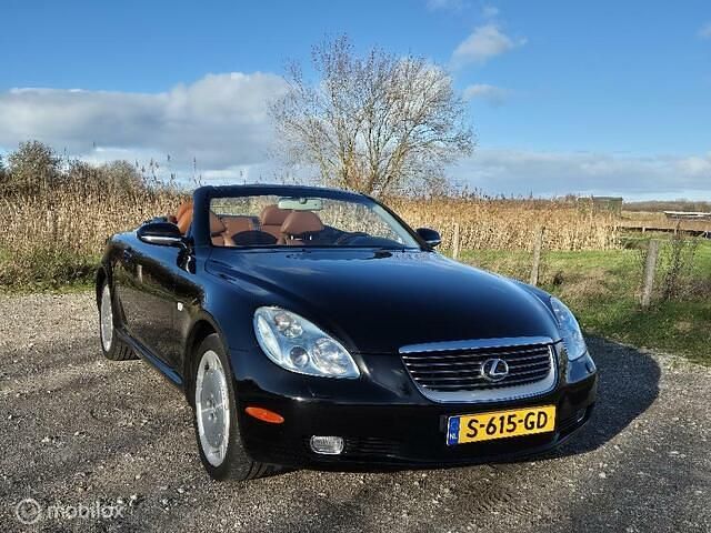 Zwart Gebruikt 2003 Lexus SC430 Cabriolet | € 16.950 - Afbeelding 1/4
