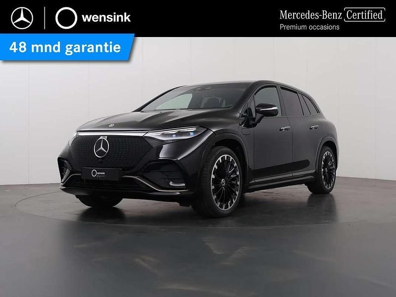 Zwart Gebruikt 2024 Mercedes EQS450+ AMG line SUV | € 99.850 - Afbeelding 1/4