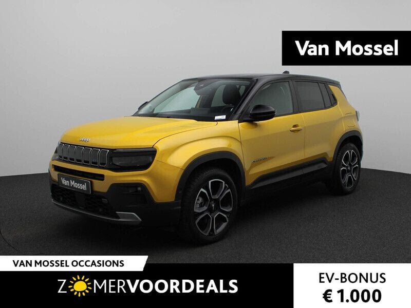 Geel Gebruikt 2023 Jeep Avenger EV SUV | € 25.900 (Goede deal) - Afbeelding 1/4
