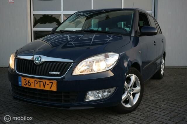 Blauw Gebruikt 2011 Skoda Fabia GreenLine Stationwagen | € 1.400 (Super prijs) - Afbeelding 1/4