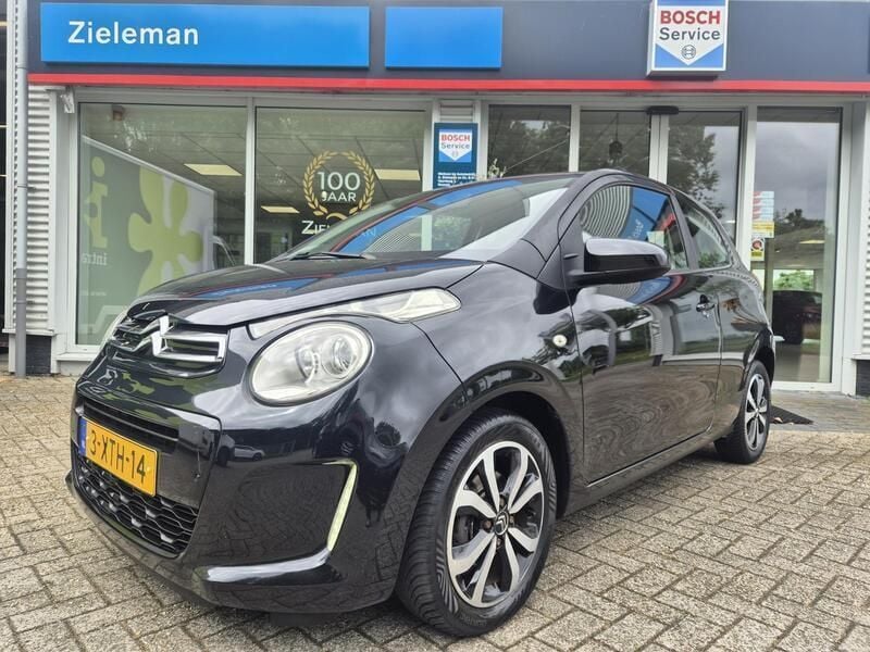 Zwart Gebruikt 2014 Citroën C1 Shine Hatchback | € 3.999 (Goede deal) - Afbeelding 1/4