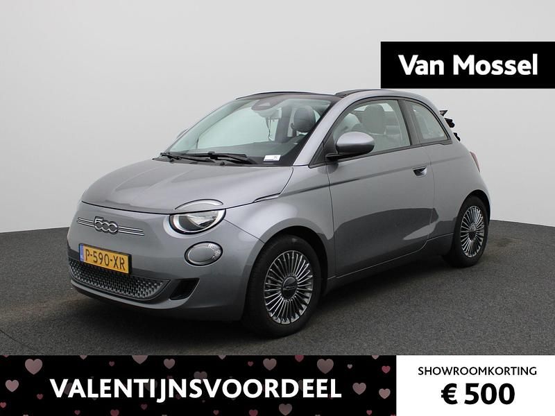 Grijs Occasion 2022 Fiat 500C Icon Cabriolet | € 16.900 (Goede deal) - Afbeelding 1/4
