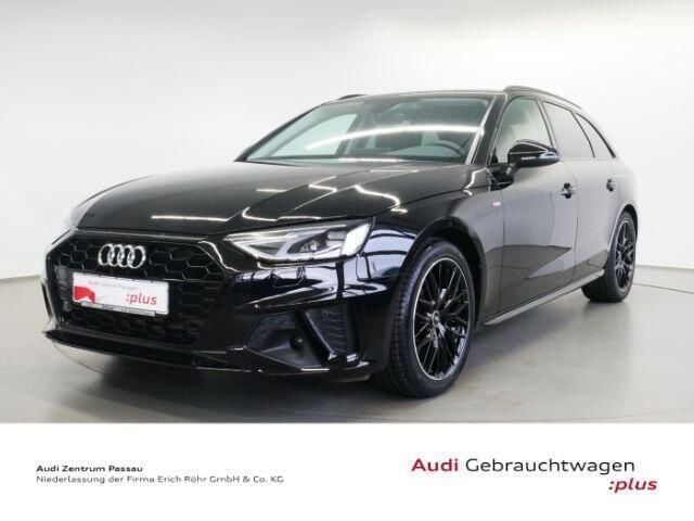 Zwart Gebruikt 2023 Audi A4 S-Line Stationwagen | € 42.194 (Iets duurder) - Afbeelding 1/4