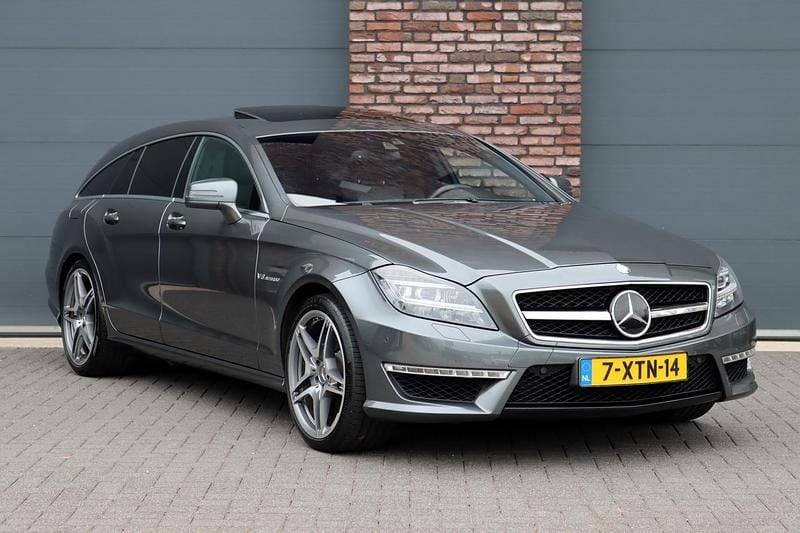 Occasion Mercedes CLS63 AMG AMG 558 PK (410 kW) 2013 Grijs Stationwagen