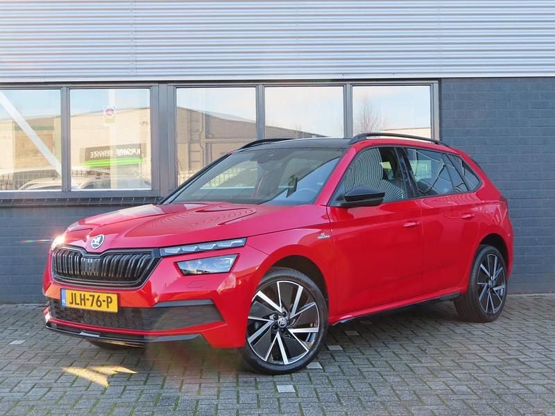 Rood Gebruikt 2020 Skoda Kamiq Monte Carlo SUV | € 24.950 (Eerlijke prijs) - Afbeelding 1/4