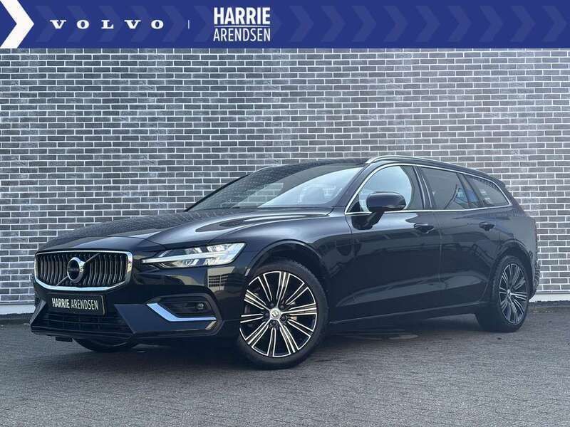 Zwart Gebruikt 2021 Volvo V60 Inscription Stationwagen | € 28.399 (Goede deal) - Afbeelding 1/4