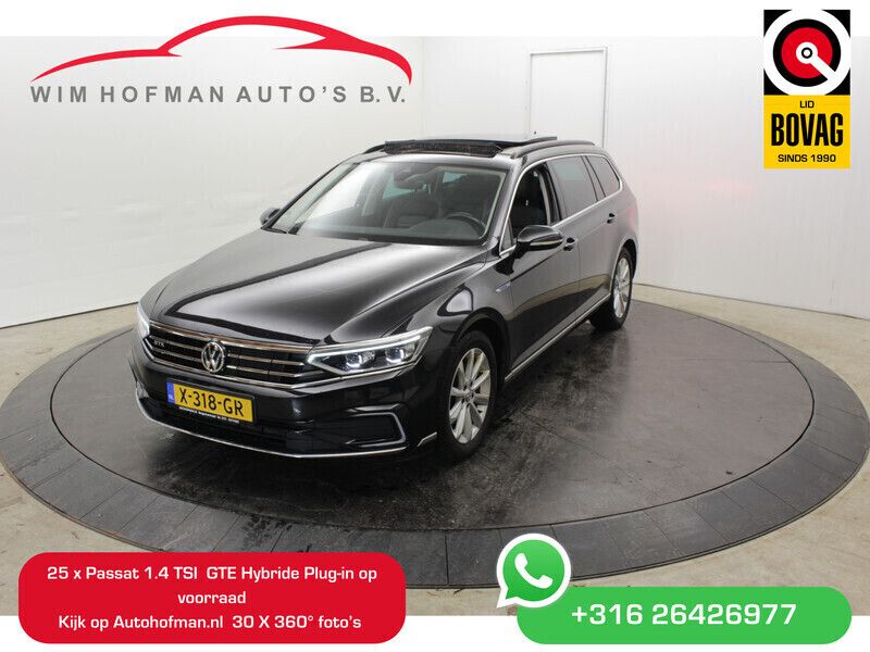 Zwart, metallic lak Gebruikt 2020 VW Passat GTE Stationwagen | € 26.740 (Eerlijke prijs) - Afbeelding 1/4