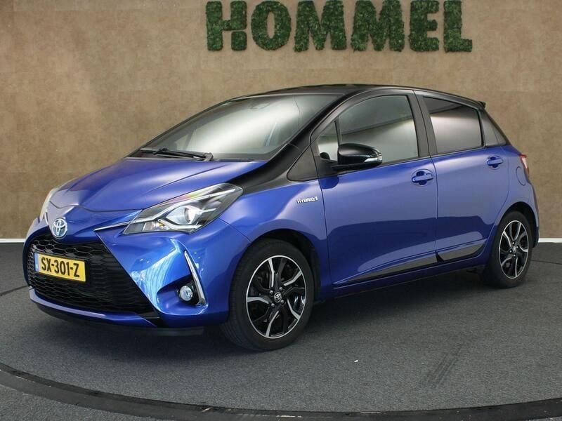 Blauw Gebruikt 2018 Toyota Yaris Hybrid Hatchback | € 17.645 (Eerlijke prijs) - Afbeelding 1/4
