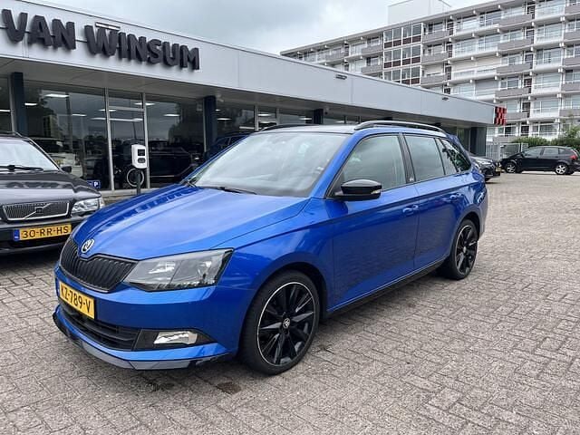 Blauw Gebruikt 2017 Skoda Fabia Monte Carlo Stationwagen | € 11.250 (Iets duurder) - Afbeelding 1/4