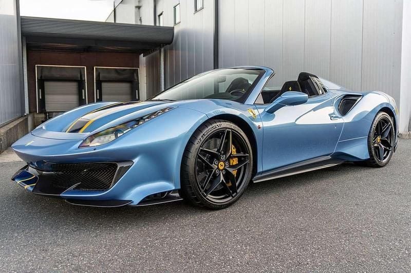Blauw Gebruikt 2021 Ferrari California Cabriolet | € 699.950 - Afbeelding 1/4