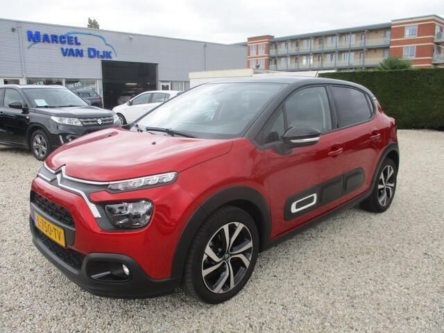 Rood Gebruikt 2021 Citroën C3 PureTech Hatchback | € 16.950 (Iets duurder) - Afbeelding 1/4